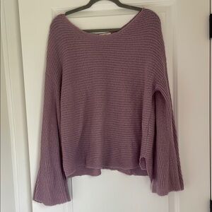 BP Purple Crew Neck Sweater Knit